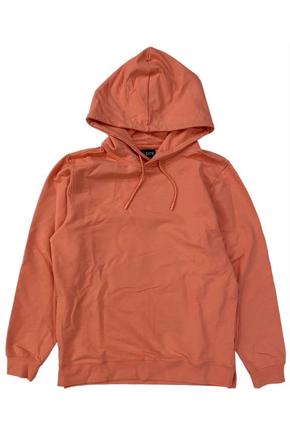 Men's Hyperloop 4-Way Stretch Split-Hem Pullover Hoodie Sweatshirt (XX-Large, Sunset)