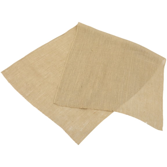 Cuttable Linen Burlap Fabric Sheet for Crafting, Projects, Photo Displays, Home Decor, and Fabric Supplies