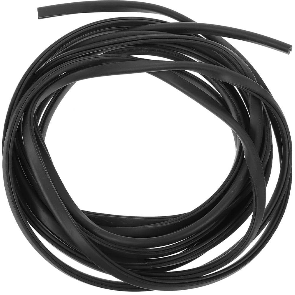 Cuttable Door Strips Weather Sealing Bathroom Glass for Doors Caulking Weatherstrip Rubber