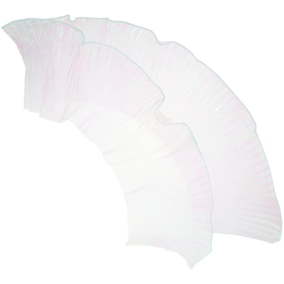 HOMEMAXS Multi Color Flounce Organza Fabric 1Pack for Wedding Decoration Halloween Costumes Diy Accessory