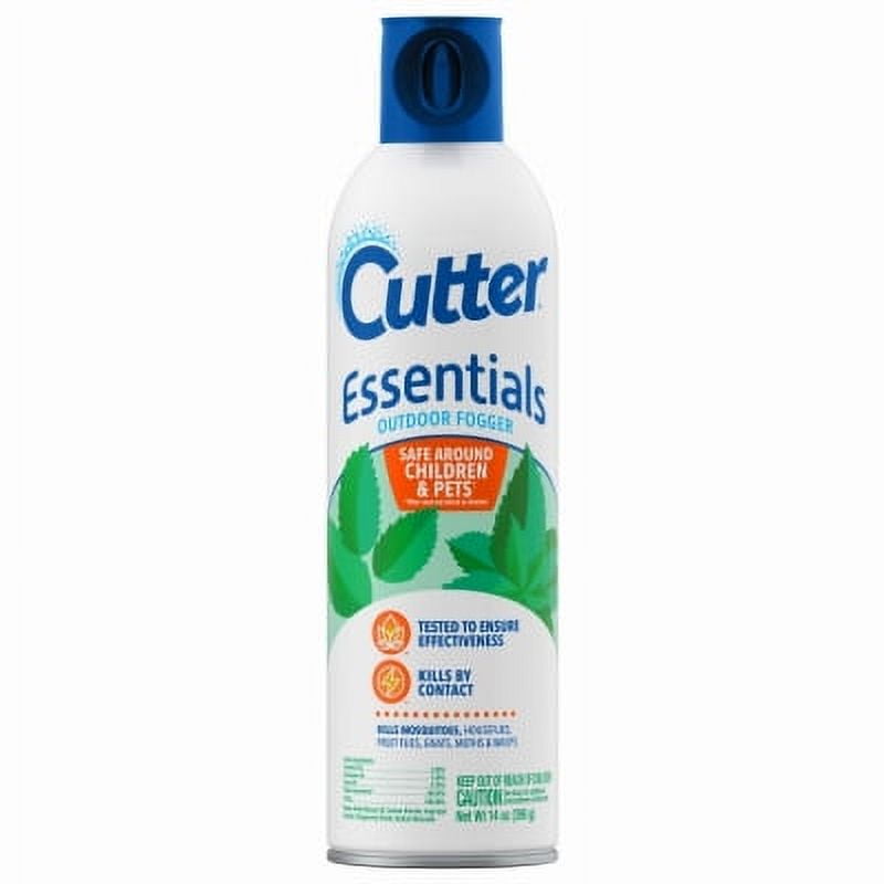 Cutter 14 OZ Natural Outdoor Fogger. Kills mosquitoes house flies, Each