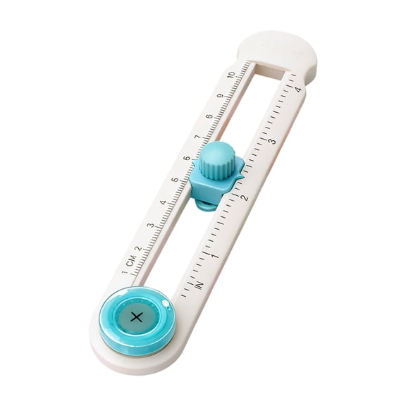 Cutter For Adjustable 2 20cm (0.79 7.87in) Round Cutting Paper Cutter For DIY Scrapbooking Cardboard With Smooth & Easy For Office Craft Stationery
