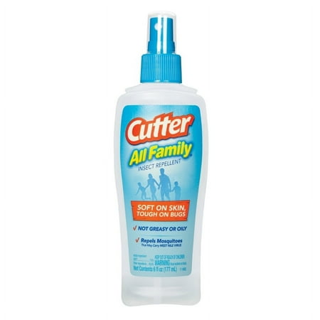Cutter All Family Insect Repellent, Pump Spray, 6-Fluid Ounce
