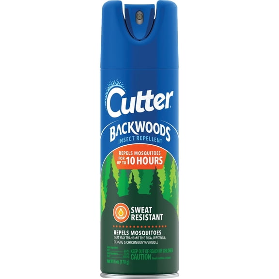 Cutter Backwoods Insect Repellent Aerosol 6 oz