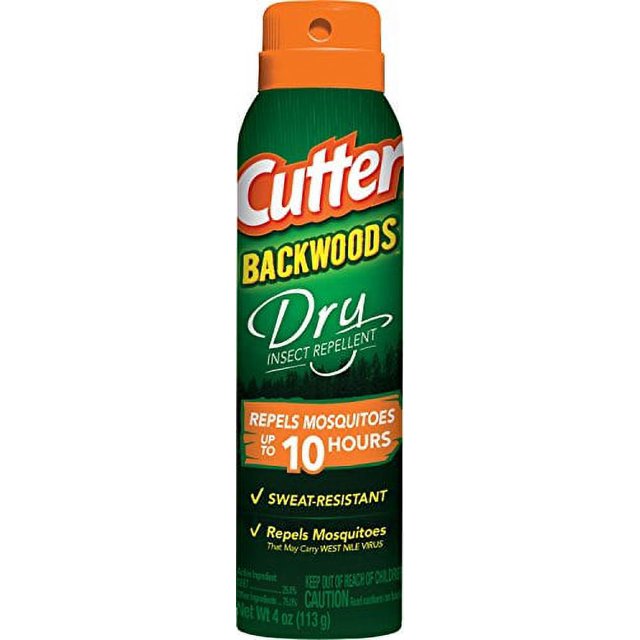 Cutter Backwoods Dry Insect Repellent (Aerosol) (Pack of 48)
