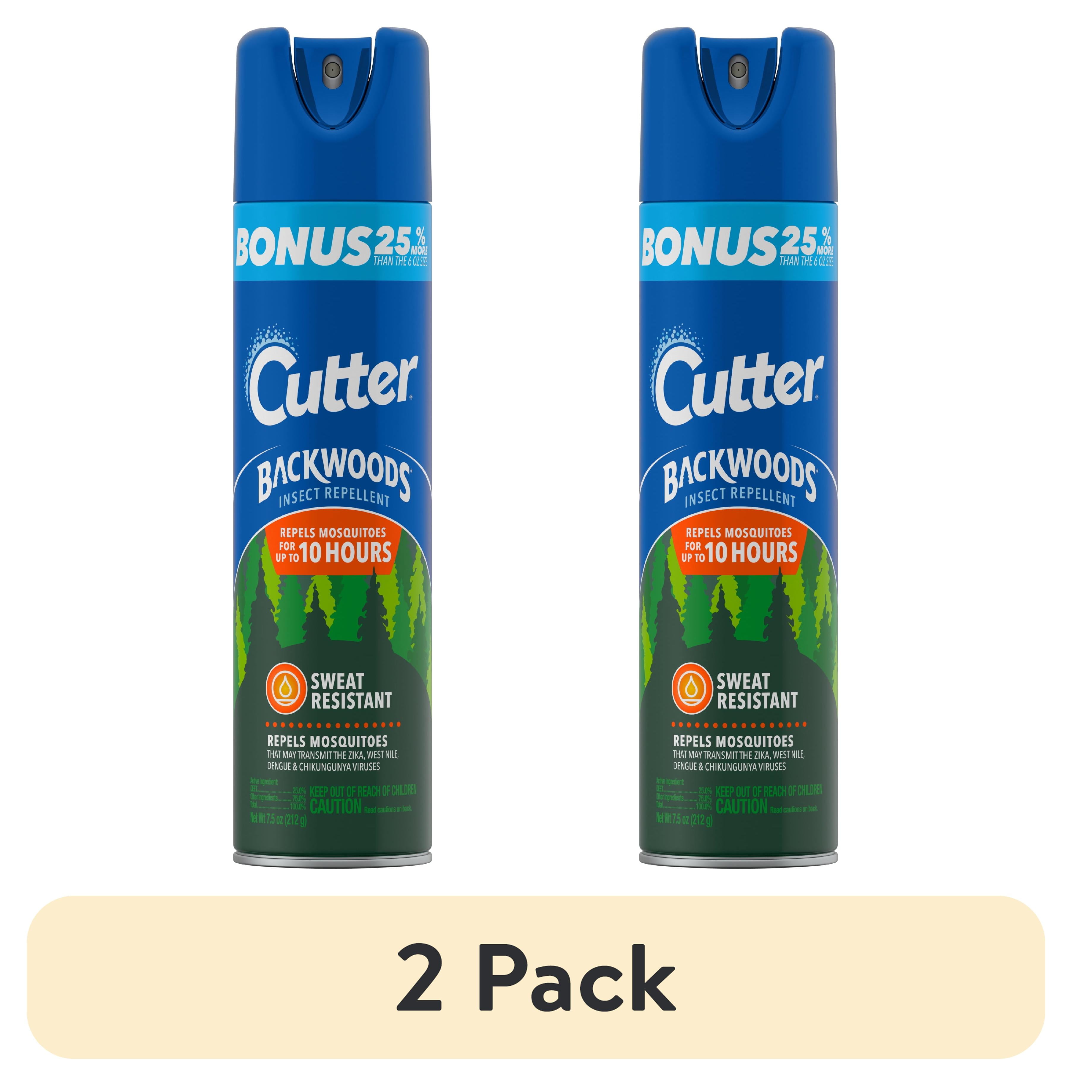 Does Cutters Mosquito Repellent Better Than Off (2 pack) Cutter Backwoods Insect Repellent, Mosquito Repellent, 25%