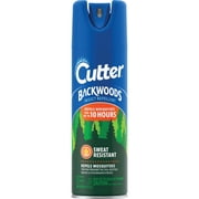 Cutter Backwoods Insect Repellent Spray - 25% DEET, Sweat Resistant - 6 oz Aerosol
