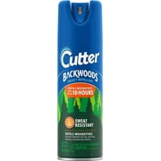 Cutter Backwoods Insect Repellent Spray - 25% DEET, Sweat Resistant - 6 oz Aerosol
