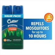 Cutter Backwoods Insect and Mosquito Repellent, Bug Spray with 25% DEET, 2 Pack