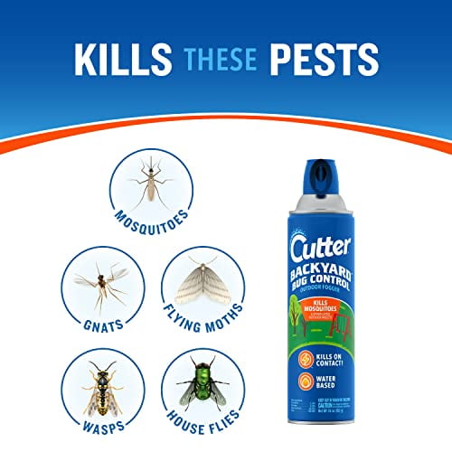 Cutter Backyard Bug Control Combo Pack, with Outdoor Fogger & HoseEnd
