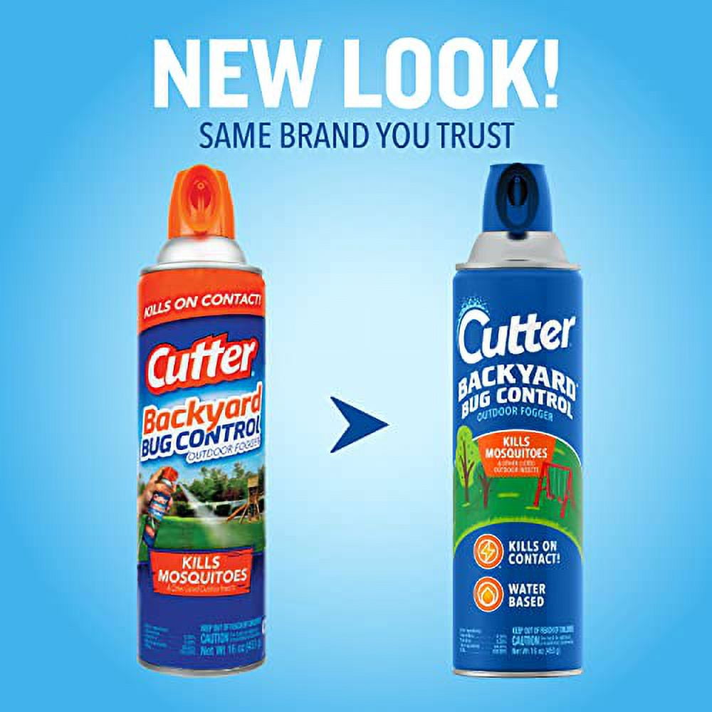 Cutter Backyard Bug Control Outdoor Fogger (12 Pack), Kills Mosquitoes