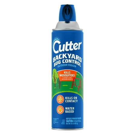 Cutter Backyard Bug Control Outdoor Insect Fogger, 16 Ounces