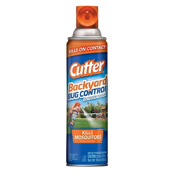 Cutter Backyard Bug Control Outdoor Fogger, 16-ounce, 12-Pack