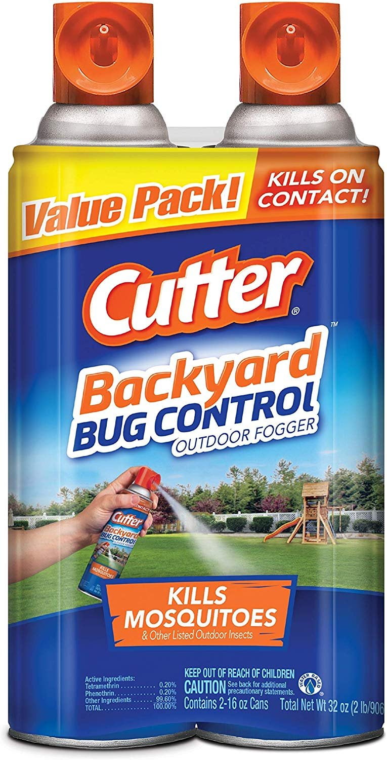 Cutter Backyard Bug Control Outdoor Fogger, 2/16Ounce