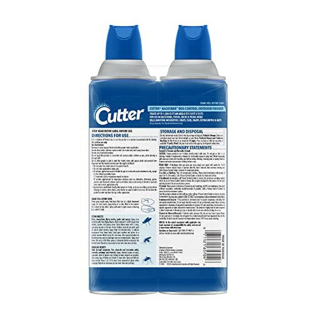 Cutter Backyard Bug Control Outdoor Fogger (2 Pack), Kills Mosquitoes