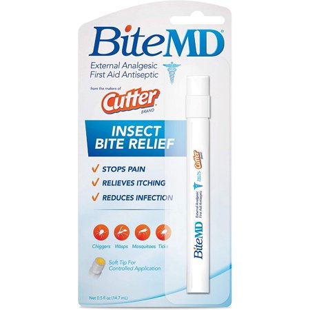 Cutter Bite MD Insect Bite Relief, Stick, 0.5-Ounce, 6-Pack