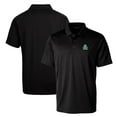 thumbnail image 1 of Cutter & Buck Black Marshall Thundering Herd Primary Team Logo Prospect Textured Stretch Polo, 1 of 3