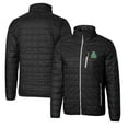 thumbnail image 1 of Cutter & Buck Black Marshall Thundering Herd Primary Team Logo Rainier PrimaLoft Eco Insulated Full-Zip Puffer Jacket, 1 of 3