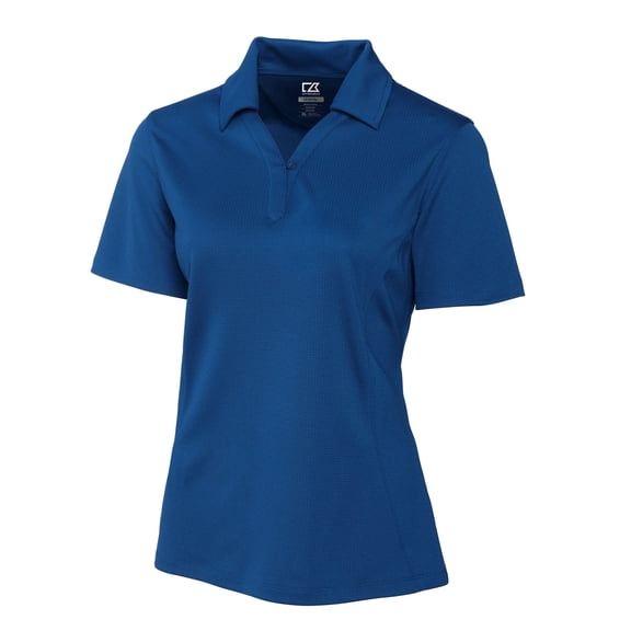 Cutter & Buck CB Drytec Genre Textured Solid Womens Polo Shirt