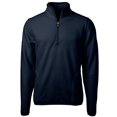 thumbnail image 1 of Cutter & Buck Cascade Eco Sherpa Fleece Mens Big & Tall Quarter Zip Jacket, 1 of 5