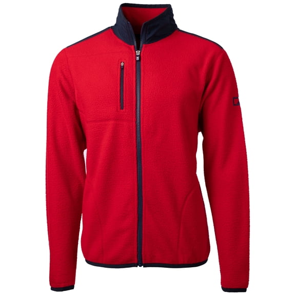 Cutter & Buck Cascade Eco Sherpa Mens Big & Tall Fleece Jacket