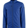 thumbnail image 1 of Cutter & Buck Evoke Eco Softshell Recycled Full Zip Mens Jacket Color: Tour Blue Size: L, 1 of 3