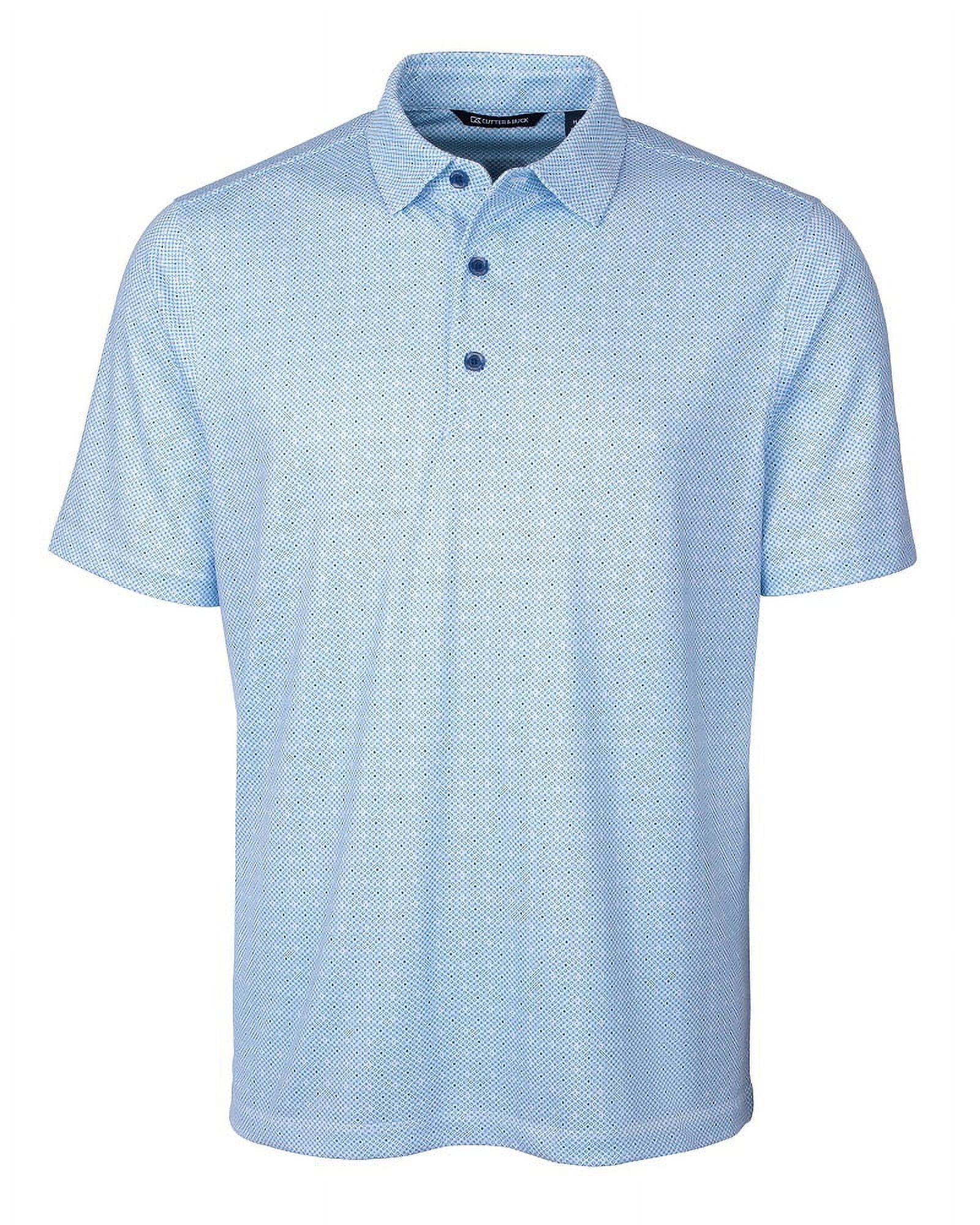 Cutter & Buck Golf Pike Double Dot Polo Blue XXXL