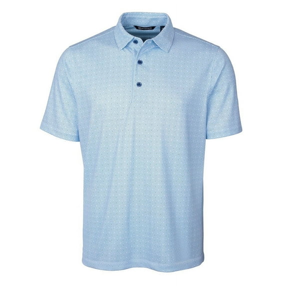 Cutter & Buck Golf Pike Double Dot Polo Blue XXXL