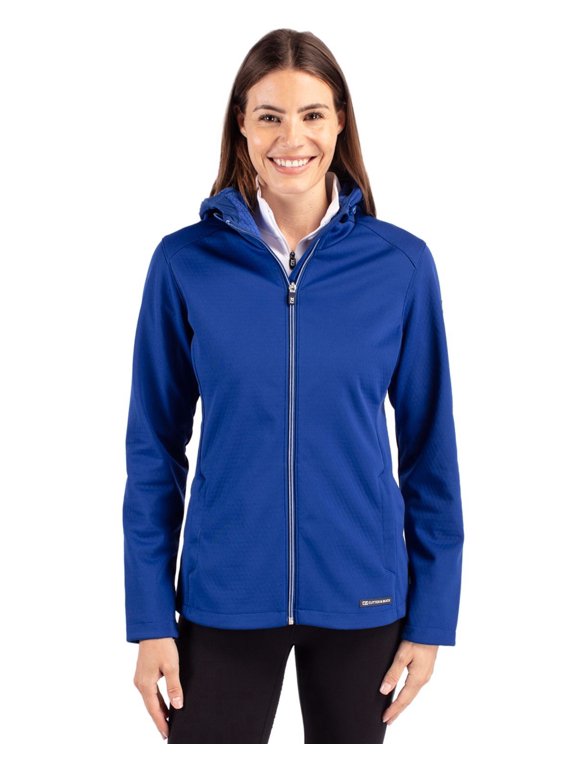 LCO00066 Evoke Softshell Recycled Full Zip Womens Jacket-Tour Blue-XXL