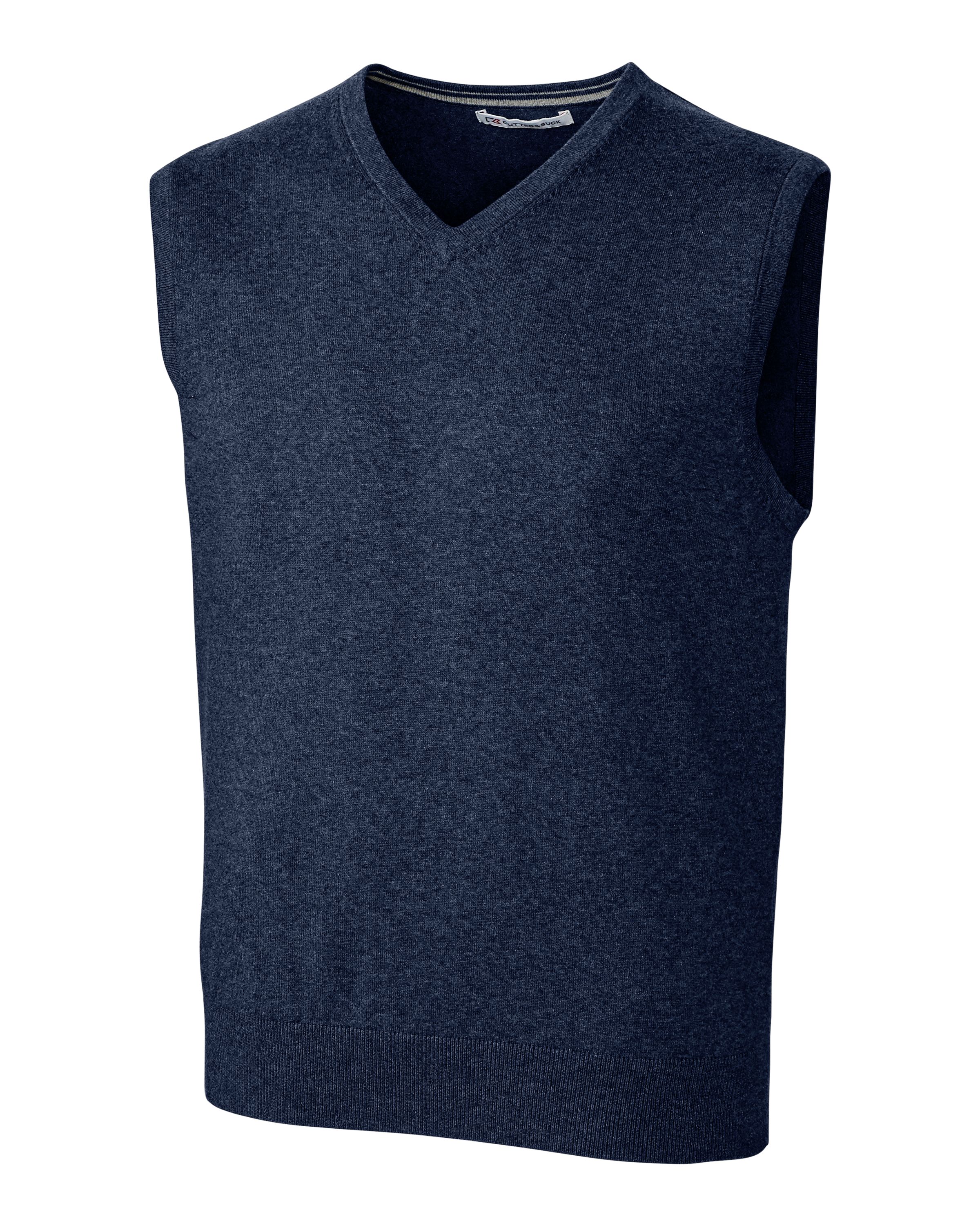 Cutter & Buck Men's Big & Tall Sleeveless V-Neck Lakemont Sweater Vest - image 1 of 7