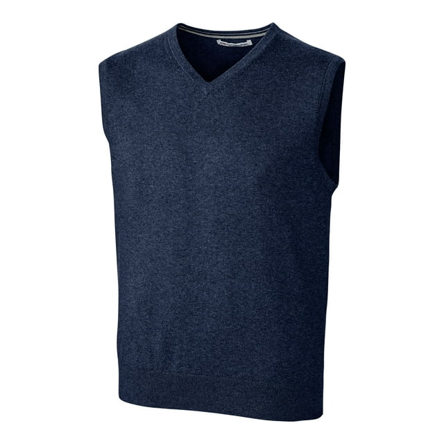 Cutter & Buck Men's Big & Tall Sleeveless V-Neck Lakemont Sweater Vest