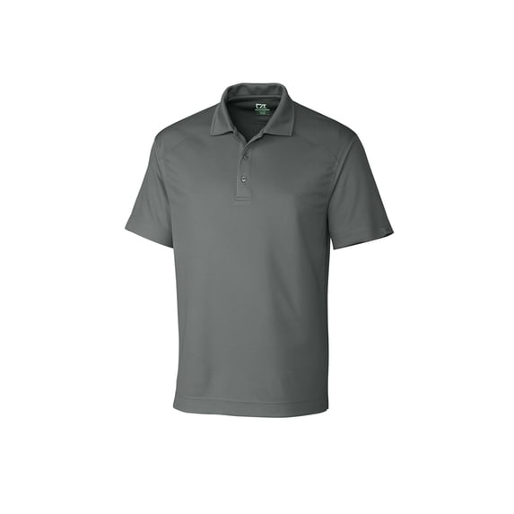Cutter & Buck Men's Cutter & Buck CB Drytec Genre Textured Solid Mens Big and Tall Polo Shirt