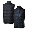 thumbnail image 1 of Cutter & Buck Navy Georgetown Hoyas Primary Team Logo Rainier PrimaLoft Eco Insulated Full-Zip Puffer Vest, 1 of 3