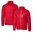 thumbnail image 1 of Cutter & Buck Red Fresno State Bulldogs Primary Team Logo Rainier PrimaLoft Eco Insulated Full-Zip Puffer Jacket, 1 of 3