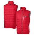 thumbnail image 1 of Cutter & Buck Red NC State Wolfpack Primary Team Logo Rainier PrimaLoft Eco Insulated Full-Zip Puffer Vest, 1 of 3