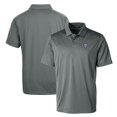 thumbnail image 1 of Cutter & Buck Steel Northwestern Wildcats Primary Team Logo Prospect Textured Stretch Polo, 1 of 3
