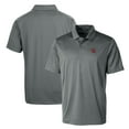 thumbnail image 1 of Cutter & Buck Steel Ole Miss Rebels Primary Team Logo Prospect Textured Stretch Polo, 1 of 3