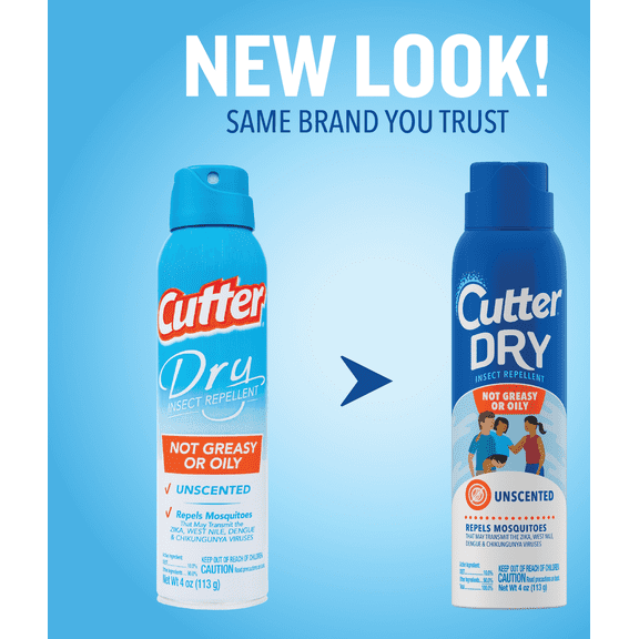 Cutter Dry Insect Repellent - Pack of 2 Heavy-Duty Construction, Professional Use