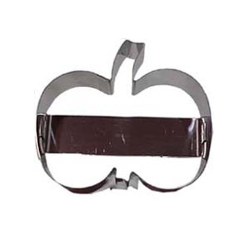 Cutter - Heavy Duty Stainless Steel - Apple With Handle - 4" X 4-3/4" Dia.