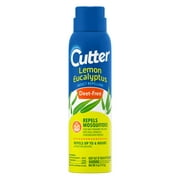 Cutter Lemon Eucalyptus Insect Repellent (Aerosol) Repels Mosquitoes 4 oz.