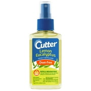 Cutter Lemon Eucalyptus Insect Repellent, DEET-Free Pump Spray, 4 Ounces