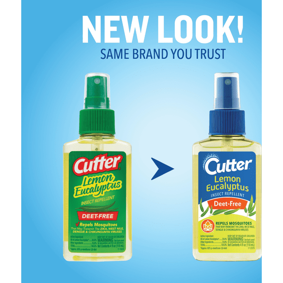 Cutter Lemon Eucalyptus Insect Repellent - Single Pack — Heavy-Duty Construction, Professional Use