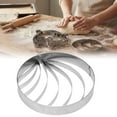 thumbnail image 1 of Cutter Mexican Bread Mold,Stainless Steel,Concha Cutter,Concha Stamp,Conchas,Donut Cutter For Mexican Coffee And Hot Chocolate, Perfect For Day Of The Dead & Mexican Theme Parties(4.1in), 1 of 9