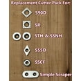 thumbnail image 1 of Cutter Pack for Full Size 7 Tool Set Including Simple Scraper, 1 of 1