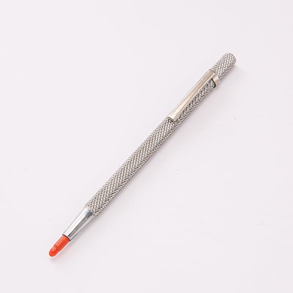 Cutter Pen, Tile Cutter Hand Tool, Metal Ceramic Tile Cutters Pen, Tungsten Carbide Tip Scriber for Glass, Porcelain, Diy Projects, Easy to Carry, Plan Book * 1
