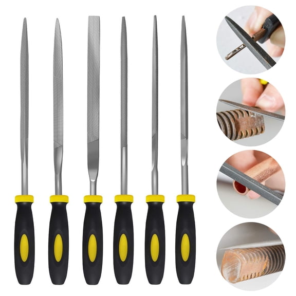 Cutter Product Woodworking File Set 6 Piece Hardwood Rasps & Files For Precise Wood Shaping End start# s#Product Cutter Woodworking File Set 6 Piece Hardwood Rasps & Files For Precise Wood Shaping