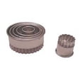 thumbnail image 1 of Cutter Set Fluted Round Heavy Duty Tinned Steel, 1 of 1