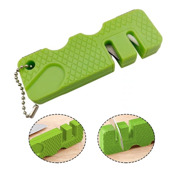Cutter Sharpener Portable Sharpening St Small Outdoor Tool V-Shaped YIWEI