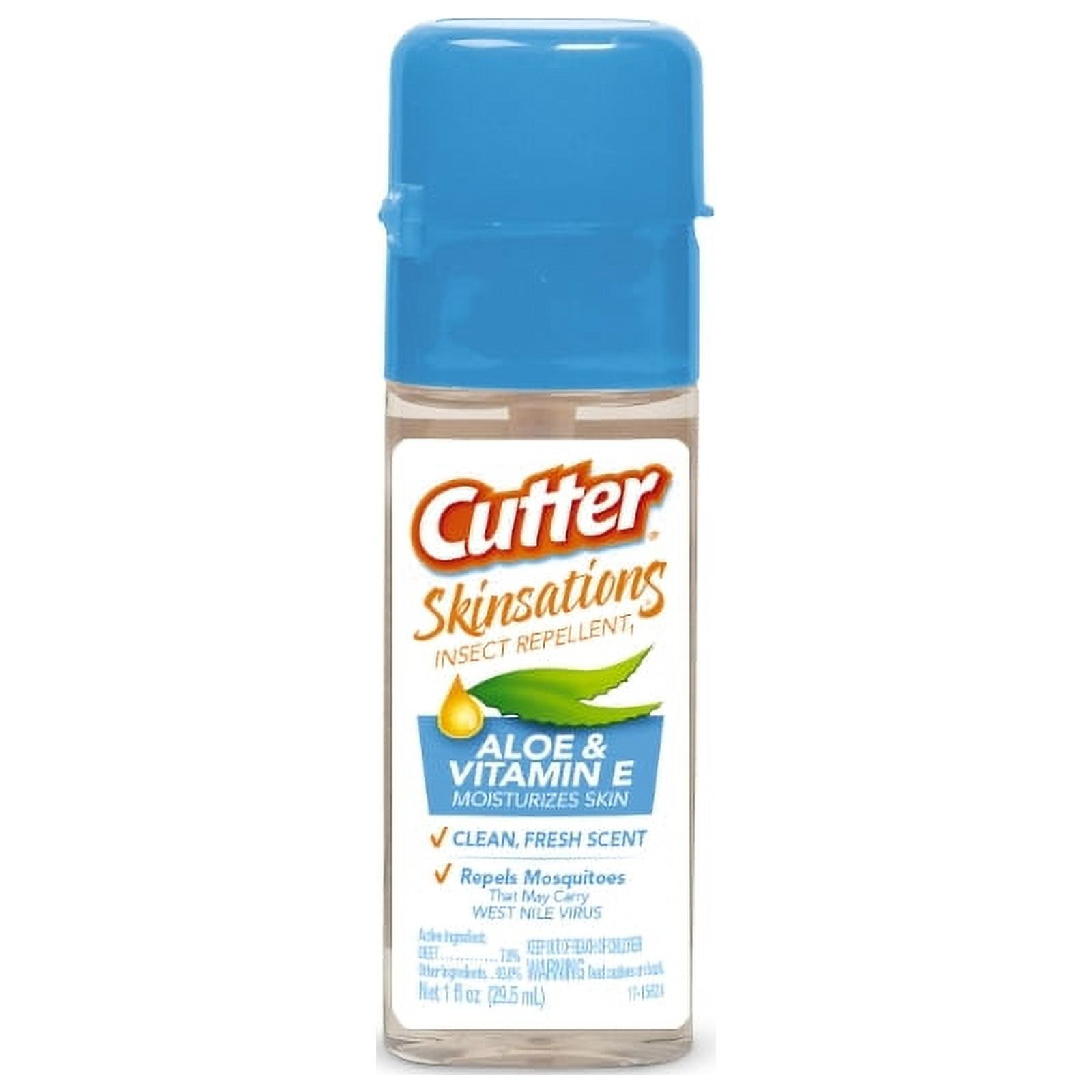 Cutter Skinsation® Insect Repellent (Travel Size Pump Spray 7 DEET