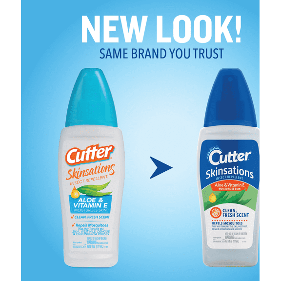 Cutter Skinsations Insect Repellent - Single Pack Heavy-Duty Construction, Professional Use